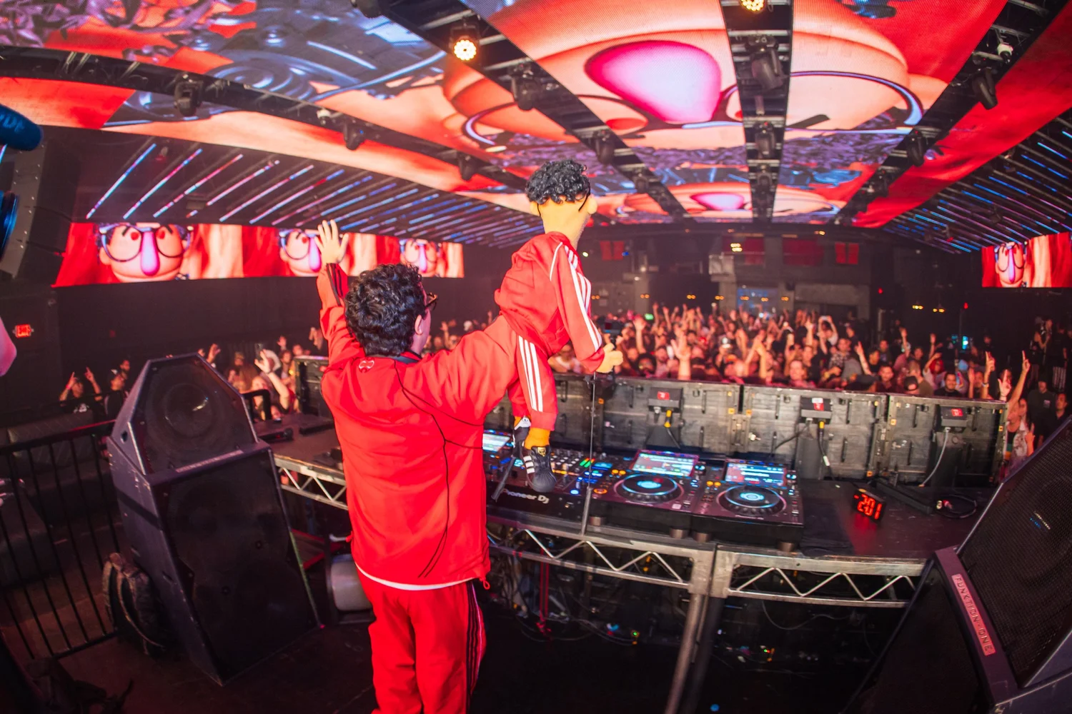 LMNOP and LIL Z performing live at Academy LA