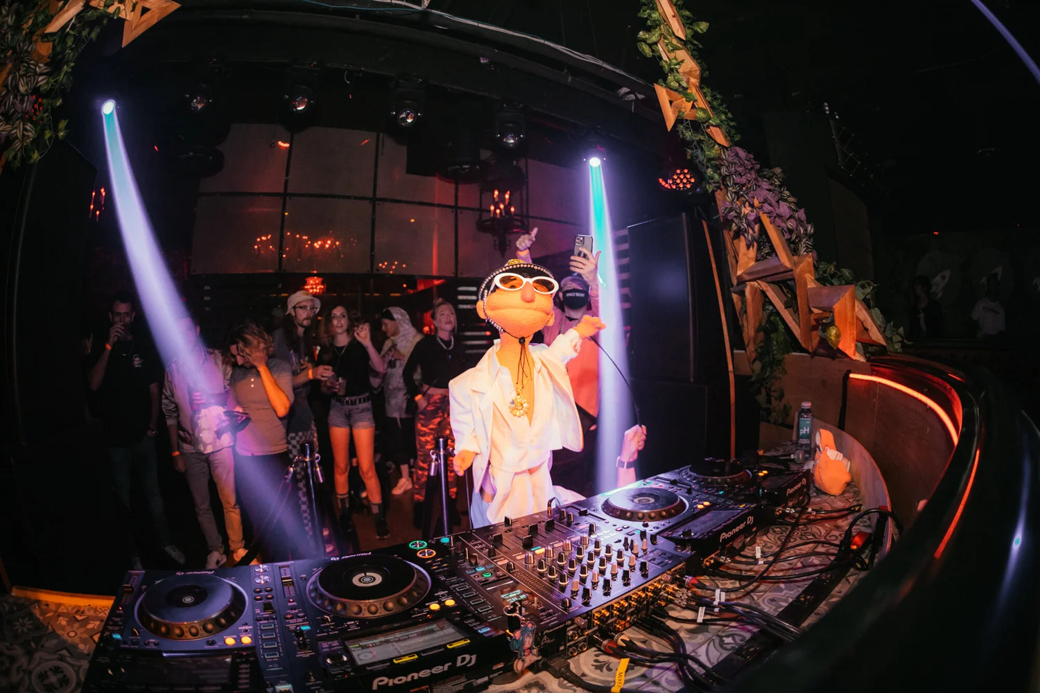 LMNOP performing at Space Yacht